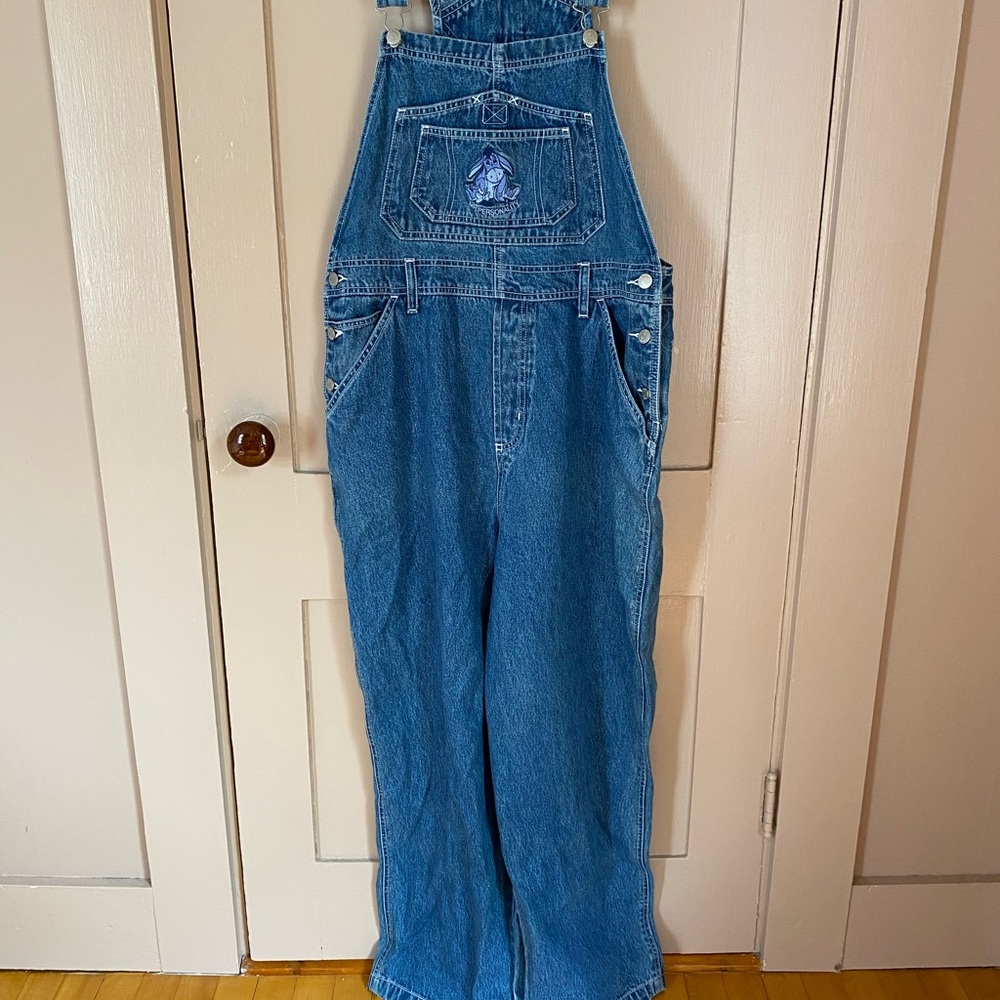 Vintage Disney Eeyore overalls